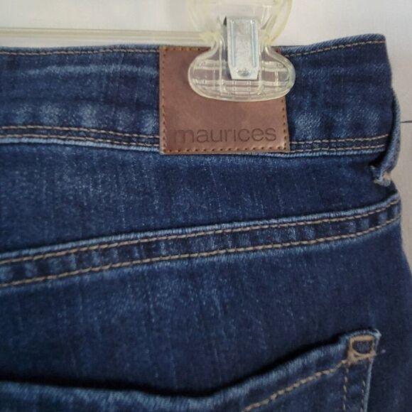 Maurice's Size 6 Regular High Rise Jeans stretchy women's denim blue EUC - Picture 8 of 10
